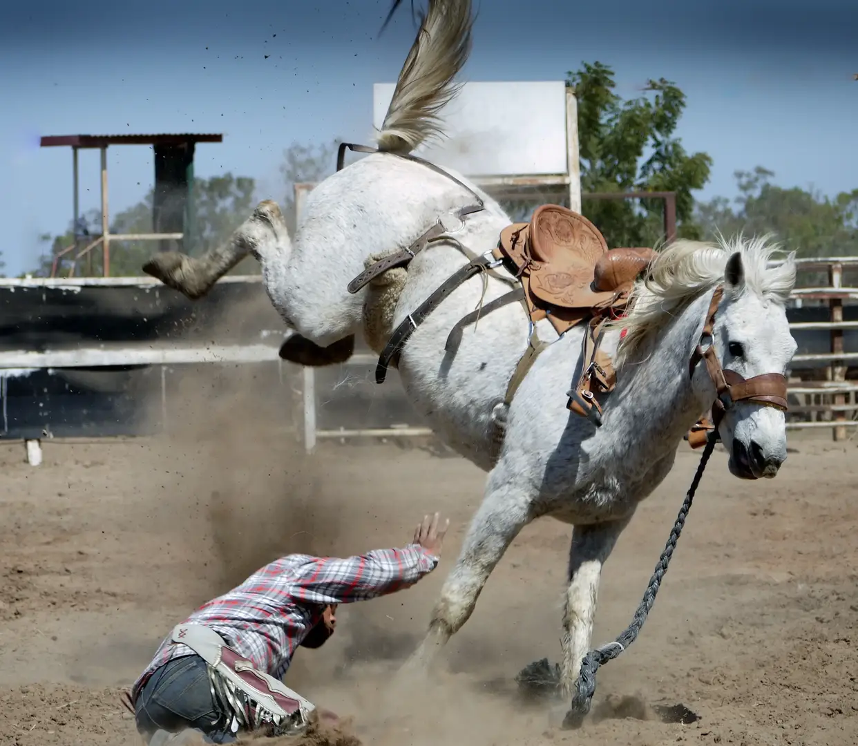 A rodeo event